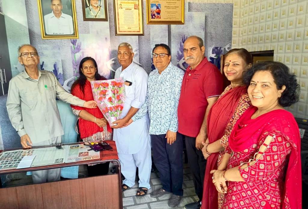 Yoga Wing Constituted by All India Arora Khatri Punjabi Community Manju Chopra Appointed District President